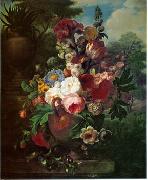 unknow artist Floral, beautiful classical still life of flowers.118 oil on canvas